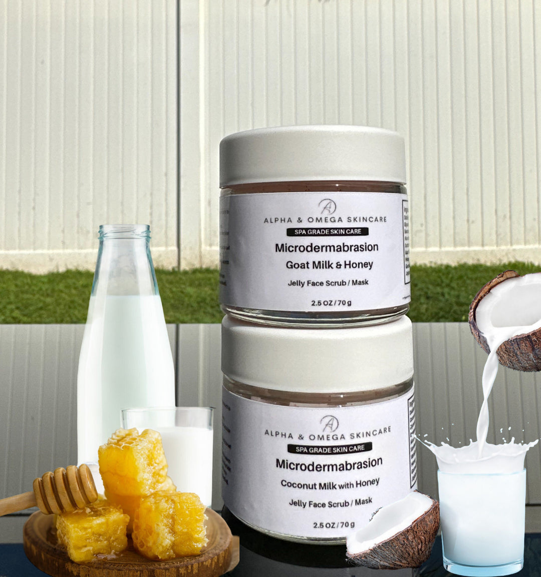 Goat Milk and Honey Face Scrub