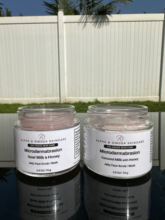 Goat Milk and Honey Face Scrub